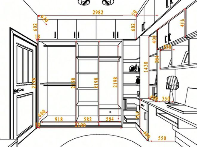 168体育定制橱柜衣柜怎样看懂设计图如何审查柜子平面图立面图内部详图(图16)